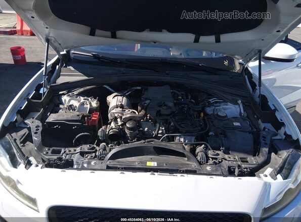SADCL2BN0HA086624 2017 JAGUAR F-PACE White Вид ззаду