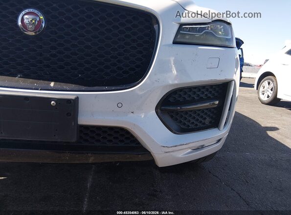 SADCL2BN0HA086624 2017 JAGUAR F-PACE White Панорамний вид салону 360°