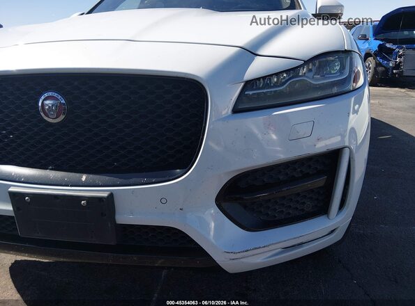SADCL2BN0HA086624 2017 JAGUAR F-PACE White Вид задньої частини салону