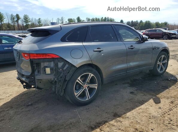 SADCL2BNXHA894303 2017 JAGUAR F-PACE Gray Rear right