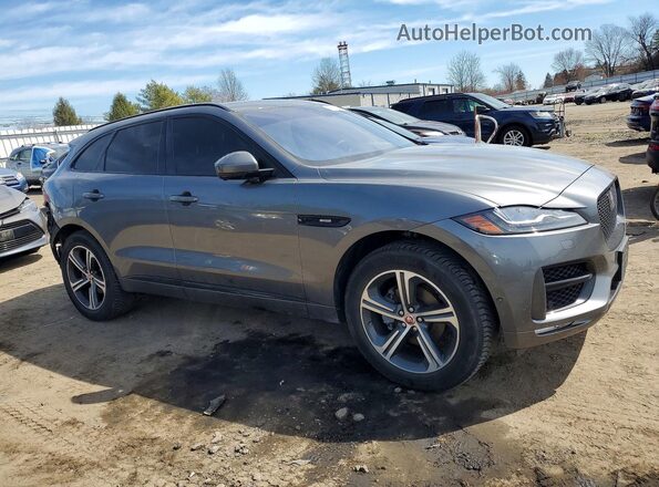 SADCL2BNXHA894303 2017 JAGUAR F-PACE Gray Front right