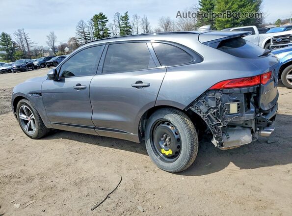 SADCL2BNXHA894303 2017 JAGUAR F-PACE Gray Rear left