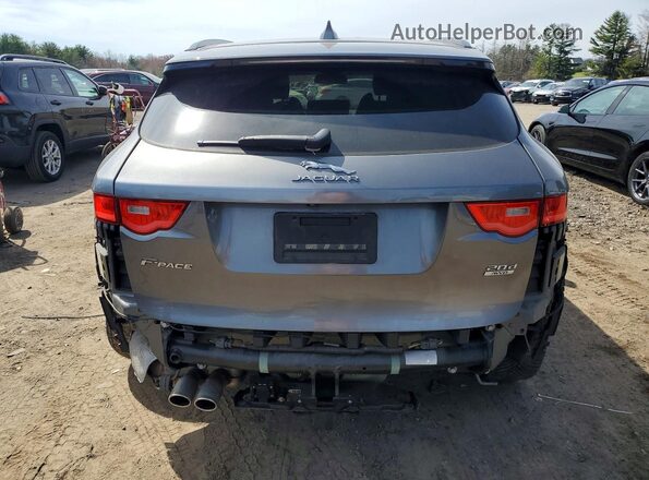 SADCL2BNXHA894303 2017 JAGUAR F-PACE Gray Rear view