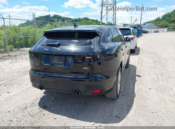 SADCL2BV1HA064633 2017 JAGUAR F-PACE Черный Задняя правая четверть