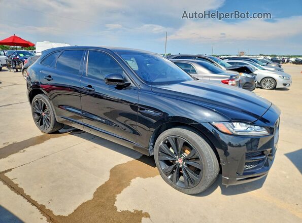 SADCL2BV3HA058087 2017 JAGUAR F-PACE Black Առջևի աջ