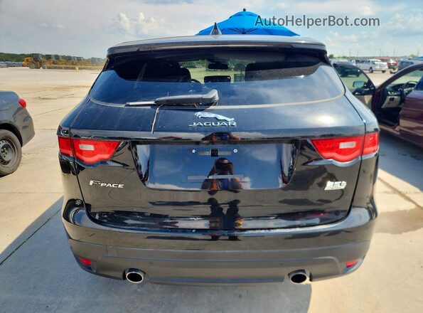 SADCL2BV3HA058087 2017 JAGUAR F-PACE Black Հետևի տեսք