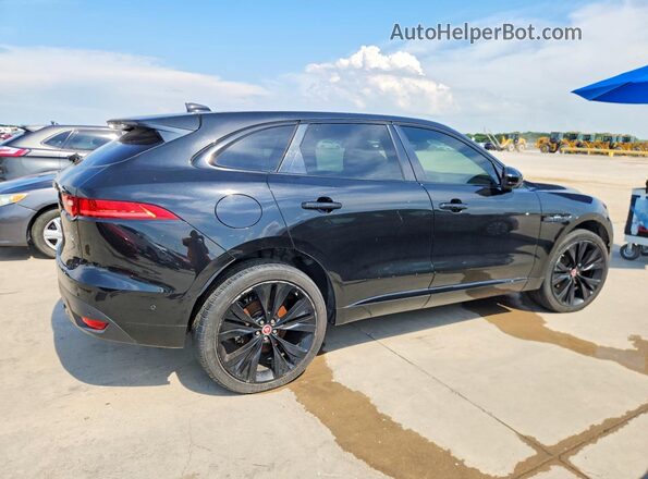 SADCL2BV3HA058087 2017 JAGUAR F-PACE Black Հետևի աջ