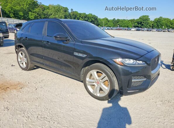 SADCL2BV3HA097715 2017 JAGUAR F-PACE Black Przód prawy