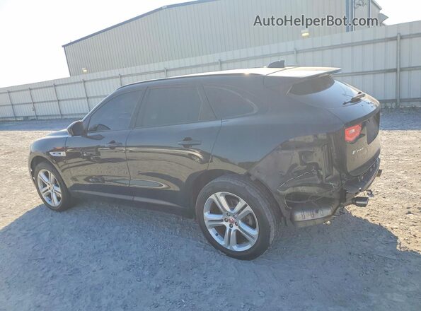 SADCL2BV3HA097715 2017 JAGUAR F-PACE Black Tył lewy