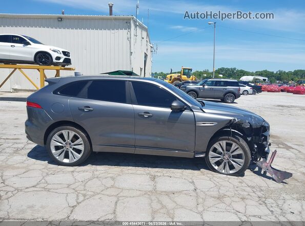 SADCL2BV8HA081381 2017 JAGUAR F-PACE Black Вид задньої частини салону