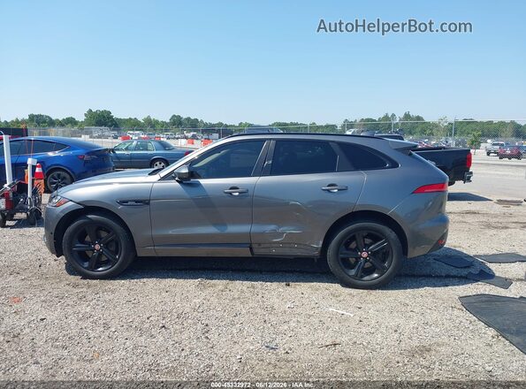 SADCL2EV5JA246157 2018 JAGUAR F-PACE Gray 