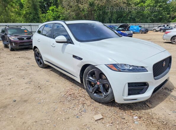 SADCL2EV9JA244847 2018 JAGUAR F-PACE White Front right