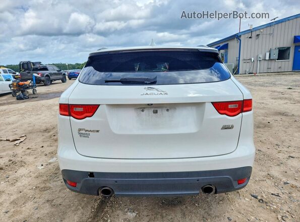 SADCL2EV9JA244847 2018 JAGUAR F-PACE White Rear view