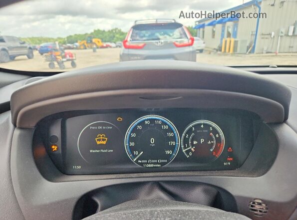 SADCL2EV9JA244847 2018 JAGUAR F-PACE White Instrument cluster view