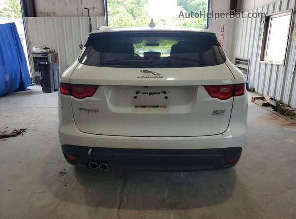 SADCL2FN5JA261496 2018 JAGUAR F-PACE White Rear view