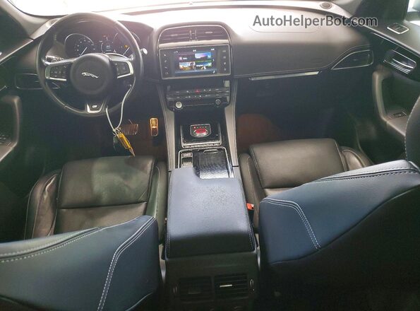 SADCL2FN5JA261496 2018 JAGUAR F-PACE White Dashboard view