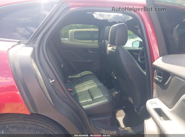 SADCL2FX1JA256779 2018 JAGUAR F-PACE Red Вид наклейки з VIN-кодом