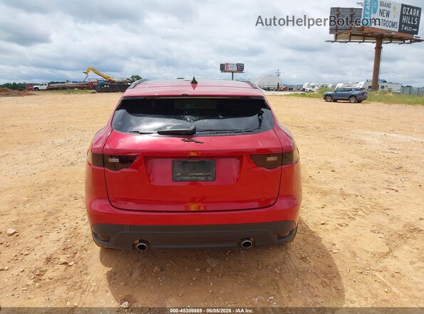 SADCL2FX1JA256779 2018 JAGUAR F-PACE Red 