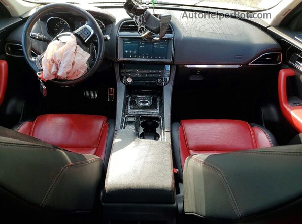 SADCL2FX1LA652097 2020 JAGUAR F-PACE White Widok deski rozdzielczej