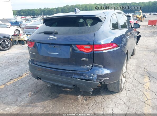 SADCL2FX2JA295042 2018 JAGUAR F-PACE Blue Front view