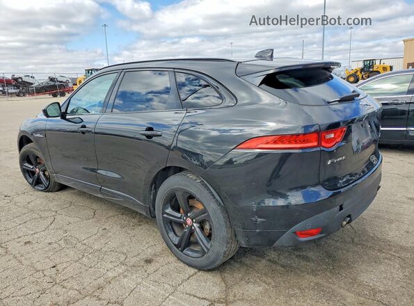 SADCL2FX4JA254024 2018 JAGUAR F-PACE Black Rear left