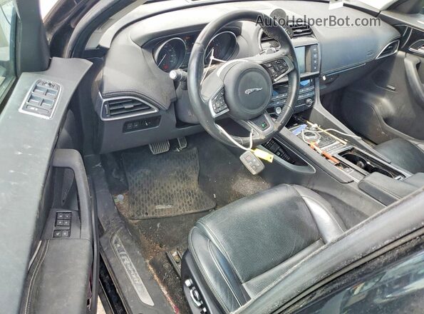 SADCL2FX4JA254024 2018 JAGUAR F-PACE Black Dashboard view