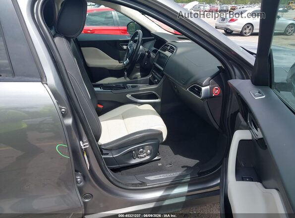 SADCL2FXXKA359054 2019 JAGUAR F-PACE Gray Սալոնի դիմացի տեսք