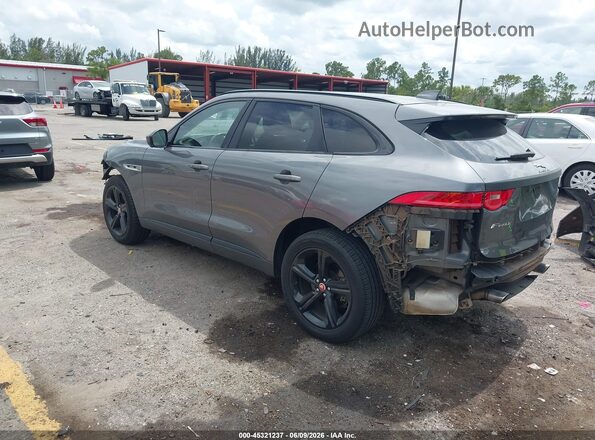 SADCL2FXXKA359054 2019 JAGUAR F-PACE Gray Հետևի ձախ