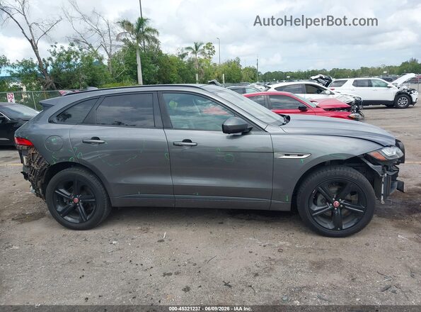 SADCL2FXXKA359054 2019 JAGUAR F-PACE Gray Սալոնի 360 աստիճան տեսք