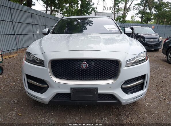 SADCL2GX5JA287225 2018 JAGUAR F-PACE White Вид панелі приладів