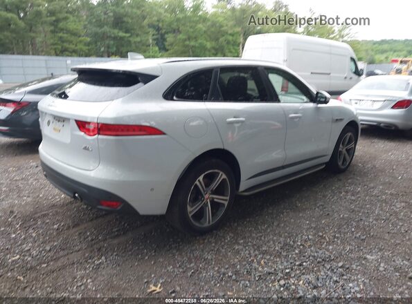 SADCL2GX5JA287225 2018 JAGUAR F-PACE White Задня права чверть