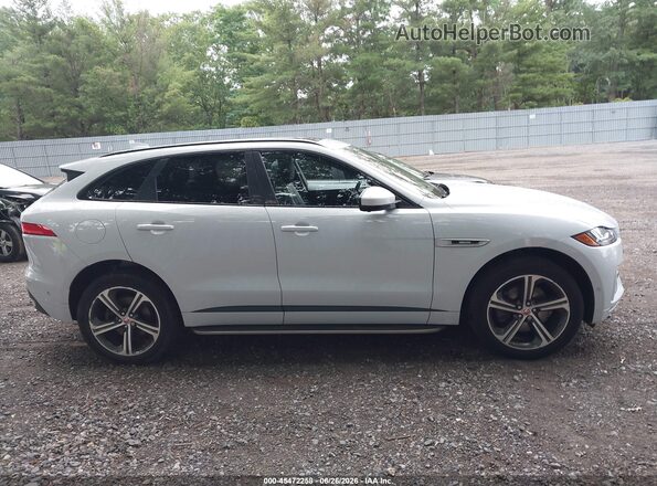 SADCL2GX5JA287225 2018 JAGUAR F-PACE White Вид щитка приладів