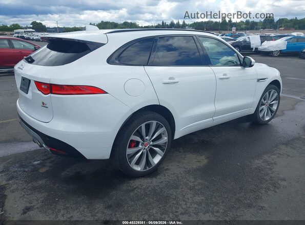 SADCM2BV3HA089806 2017 JAGUAR F-PACE Белый Задняя правая четверть