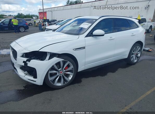 SADCM2BV3HA089806 2017 JAGUAR F-PACE Белый Передняя левая четверть
