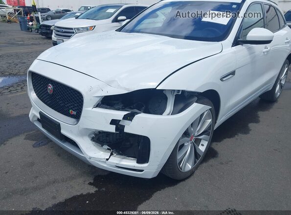 SADCM2BV3HA089806 2017 JAGUAR F-PACE Белый Вид спереди