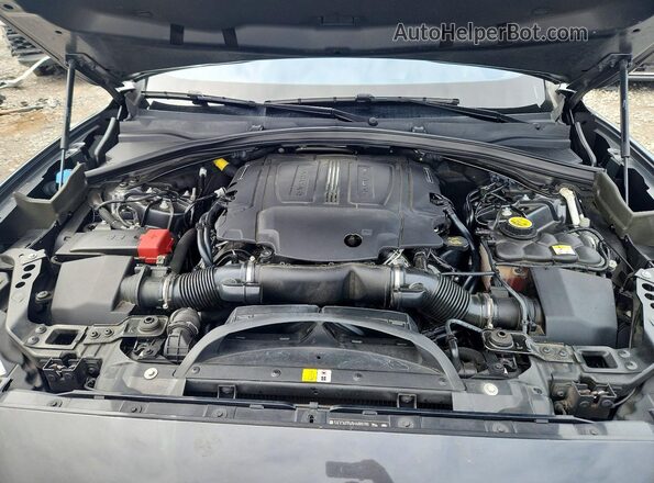 SADCM2BV8HA889789 2017 JAGUAR F-PACE Blue Вид задньої частини салону