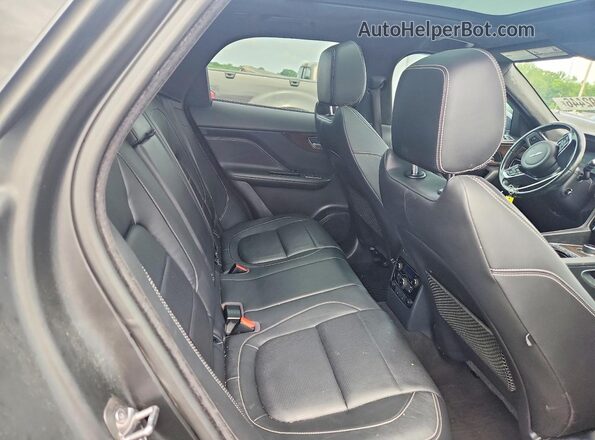 SADCM2BV8HA889789 2017 JAGUAR F-PACE Blue Вид задніх сидінь