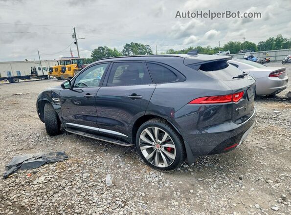 SADCM2BV8HA889789 2017 JAGUAR F-PACE Blue Задня ліва чверть