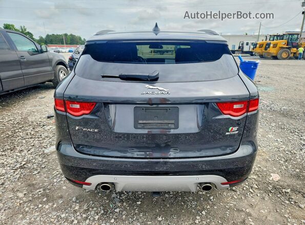 SADCM2BV8HA889789 2017 JAGUAR F-PACE Blue Вид ззаду