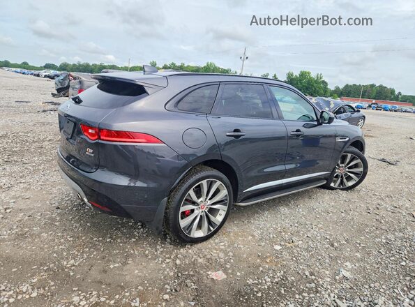 SADCM2BV8HA889789 2017 JAGUAR F-PACE Blue Задня права чверть