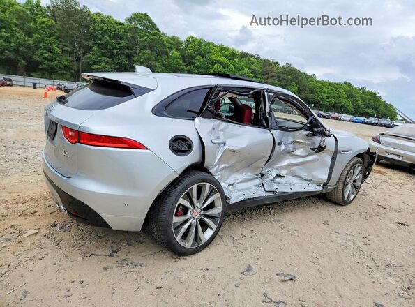 SADCM2FV2JA240229 2018 JAGUAR F-PACE Silver Rear right