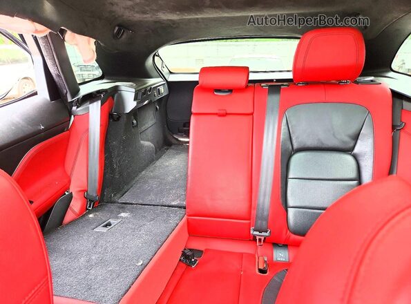 SADCM2FV2JA240229 2018 JAGUAR F-PACE Silver Rear seats view