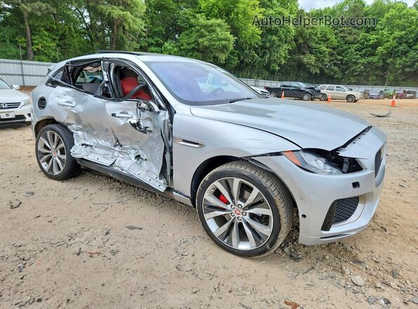 SADCM2FV2JA240229 2018 JAGUAR F-PACE Silver Front right