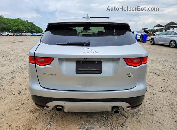 SADCM2FV2JA240229 2018 JAGUAR F-PACE Silver Rear view