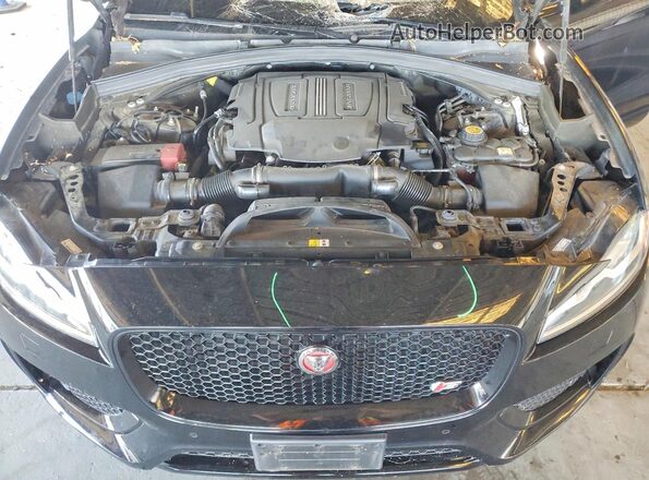 SADCM2FV3KA616308 2019 JAGUAR F-PACE Black Engine compartment view