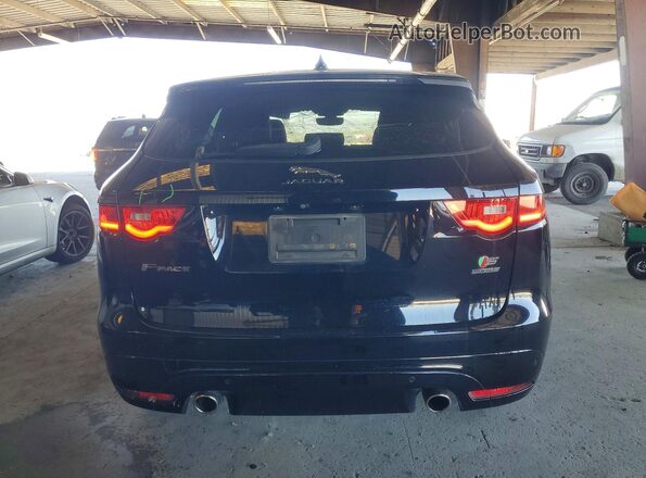 SADCM2FV3KA616308 2019 JAGUAR F-PACE Black Rear view