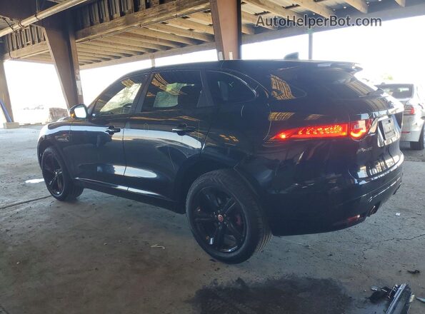 SADCM2FV3KA616308 2019 JAGUAR F-PACE Black Rear left