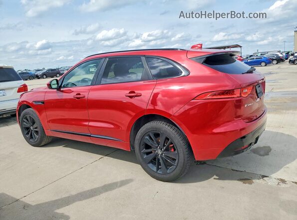 SADCM2FV7JA282718 2018 JAGUAR F-PACE Red Tył lewy