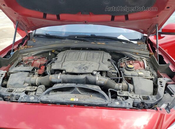 SADCM2FV7JA282718 2018 JAGUAR F-PACE Red Widok komory silnika