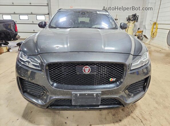 SADCM2FVXKA365691 2019 JAGUAR F-PACE Charcoal წინა ხედი